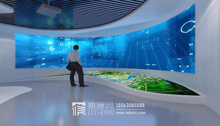 青岛信息技术展厅设计